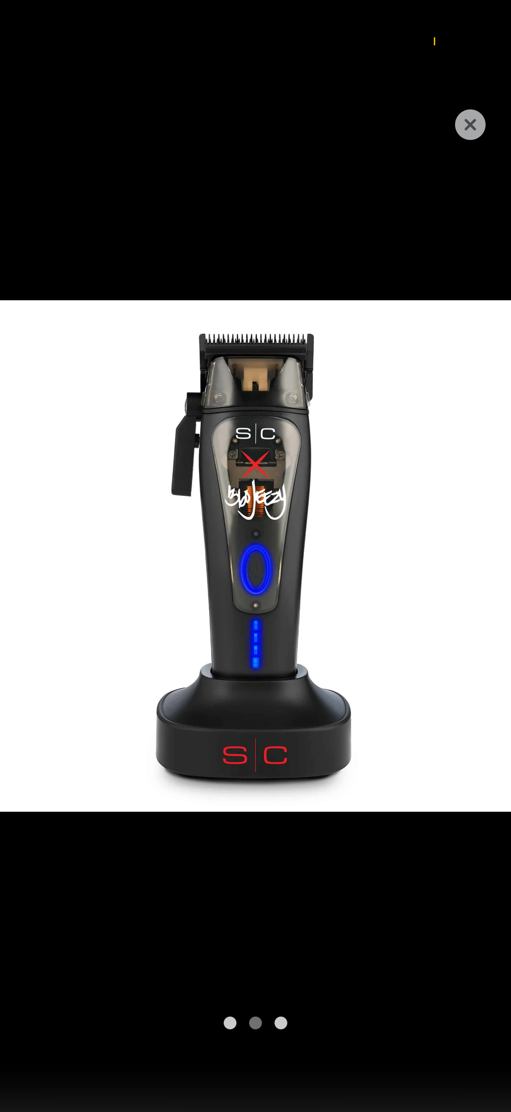 S|C X 360 JEEZY PROFESSIONAL HAIR CLIPPER WITH IN2 VECTOR MOTOR