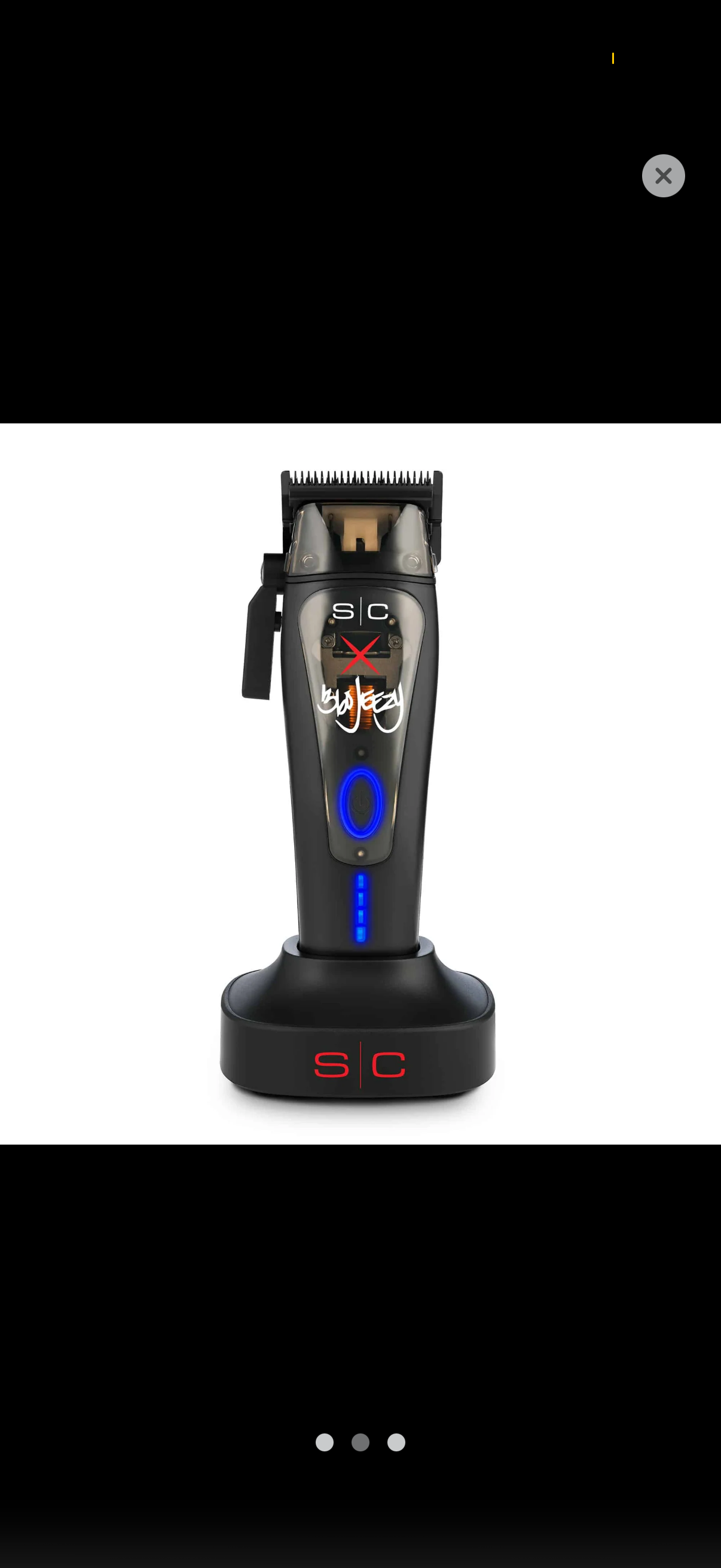 S|C X 360 JEEZY PROFESSIONAL HAIR CLIPPER WITH IN2 VECTOR MOTOR