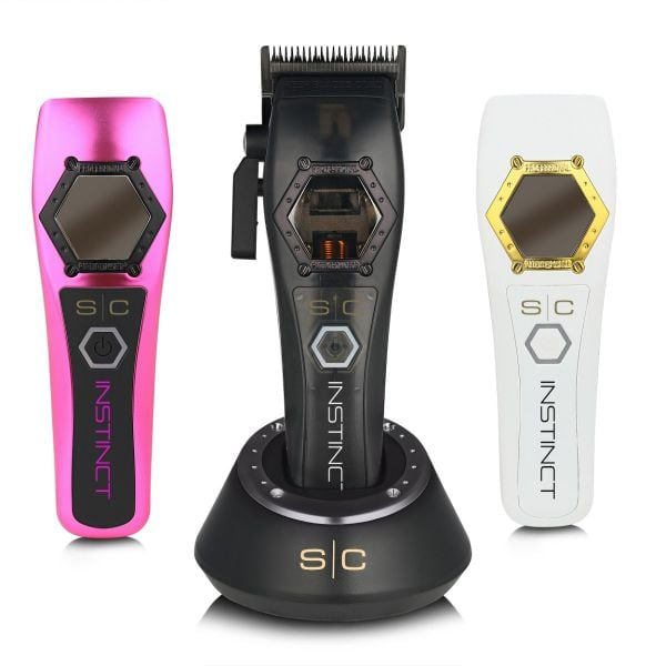 INSTINCT METAL PROFESSIONAL HAIR CLIPPER WITH IN2 VECTOR MOTOR
