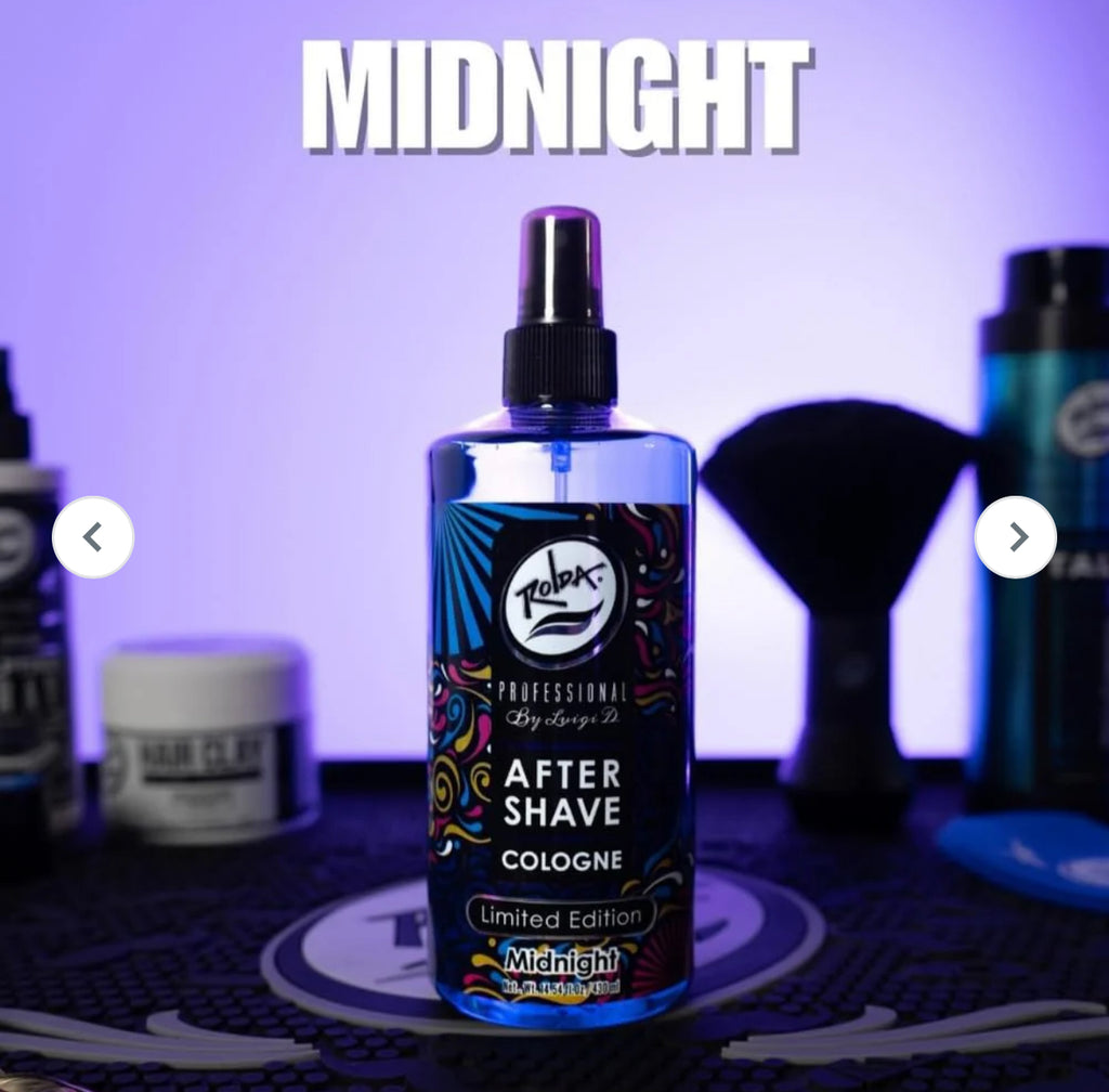 Rolda - Midnight After Shave Tonic For Men | Post Shave Tonic, Calms Irritation, Helps Heal & Clean Shaved Areas, Masculine Fragrance