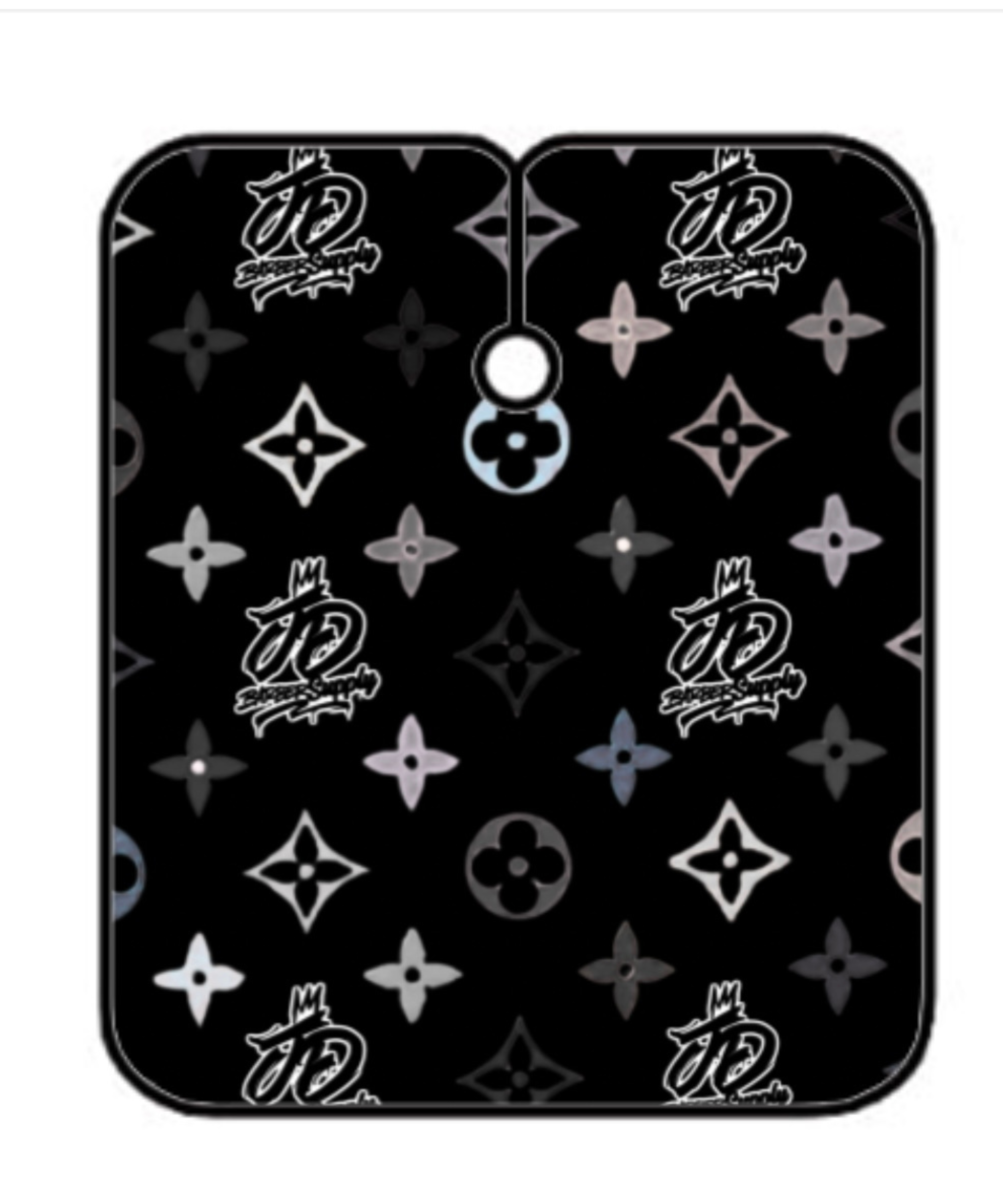 Capa de Barbero Profesional jd capes round 2 1/3