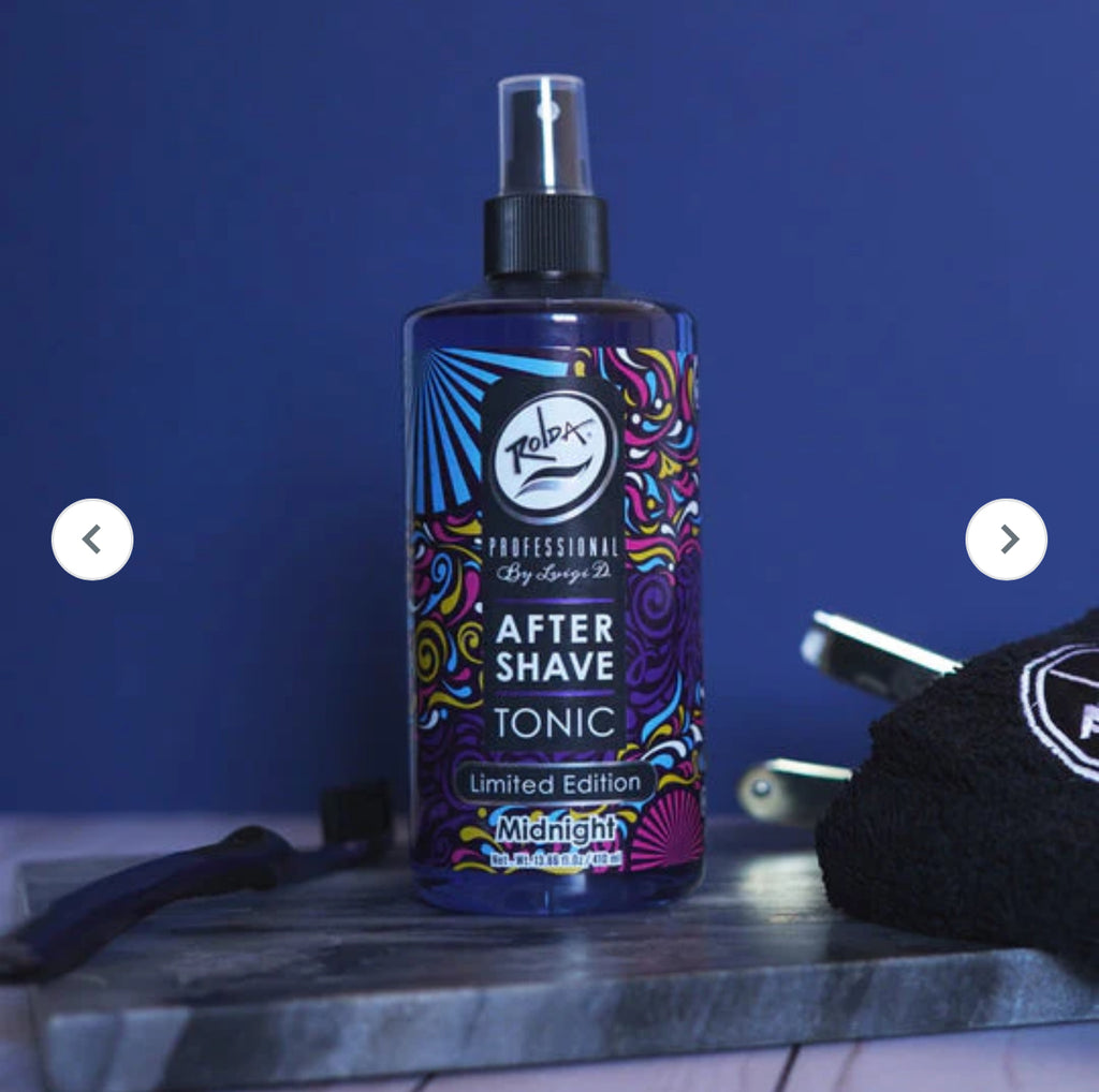 Rolda - Midnight After Shave Tonic For Men | Post Shave Tonic, Calms Irritation, Helps Heal & Clean Shaved Areas, Masculine Fragrance