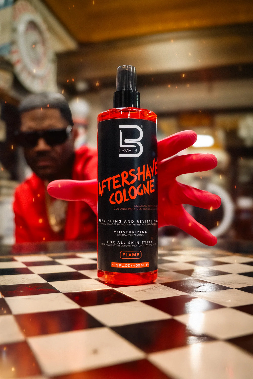 Aftershave Cologne flame