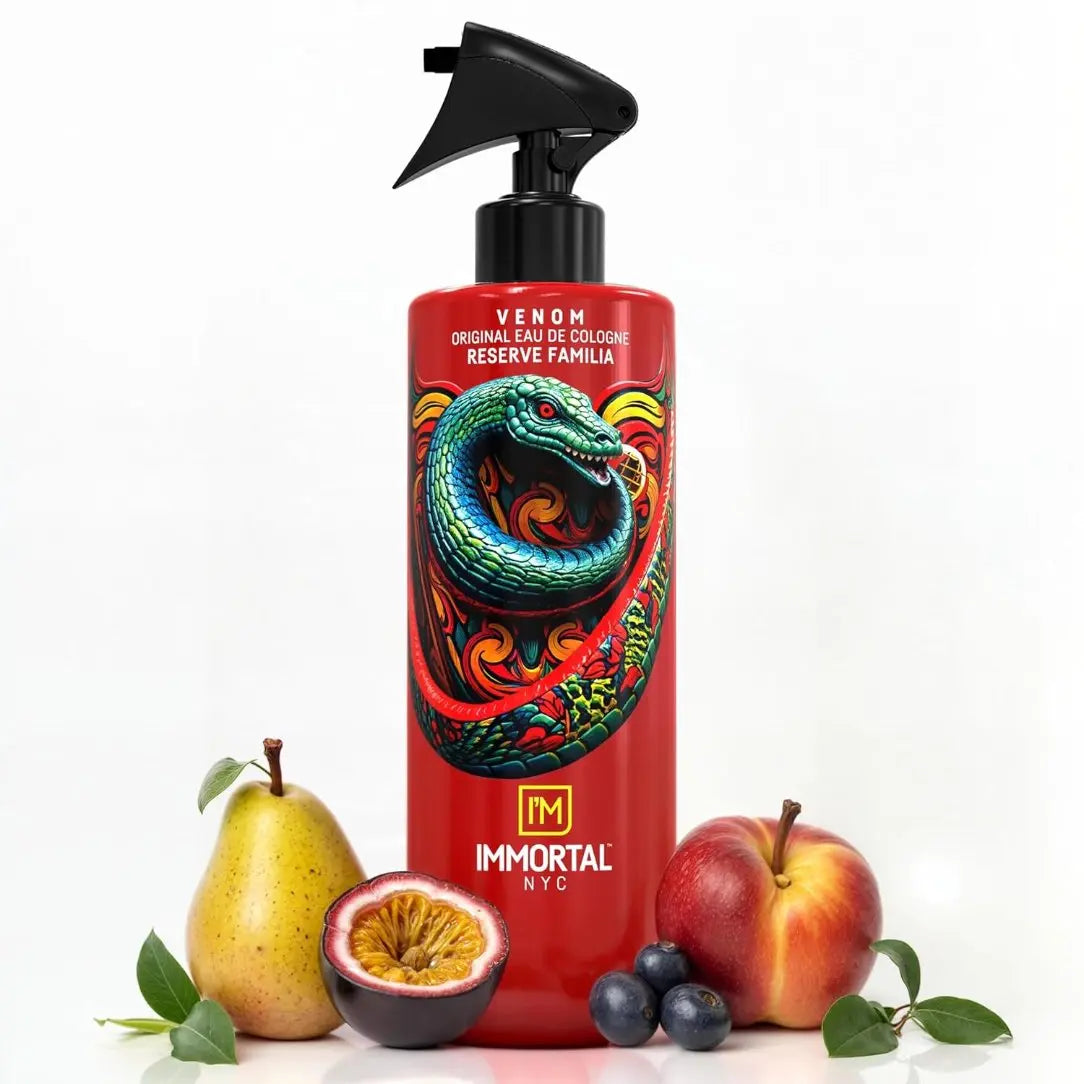 IMMORTAL NYC RESERVE COLOGNE AFTERSHAVE - VENOM: A FRAGRANCE FOR THE ELITE