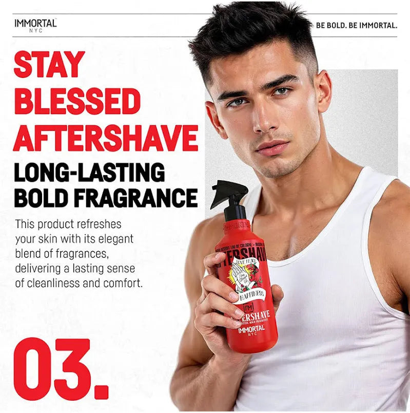 Immortal NYC Stay Blessed 03 Aftershave Cologne