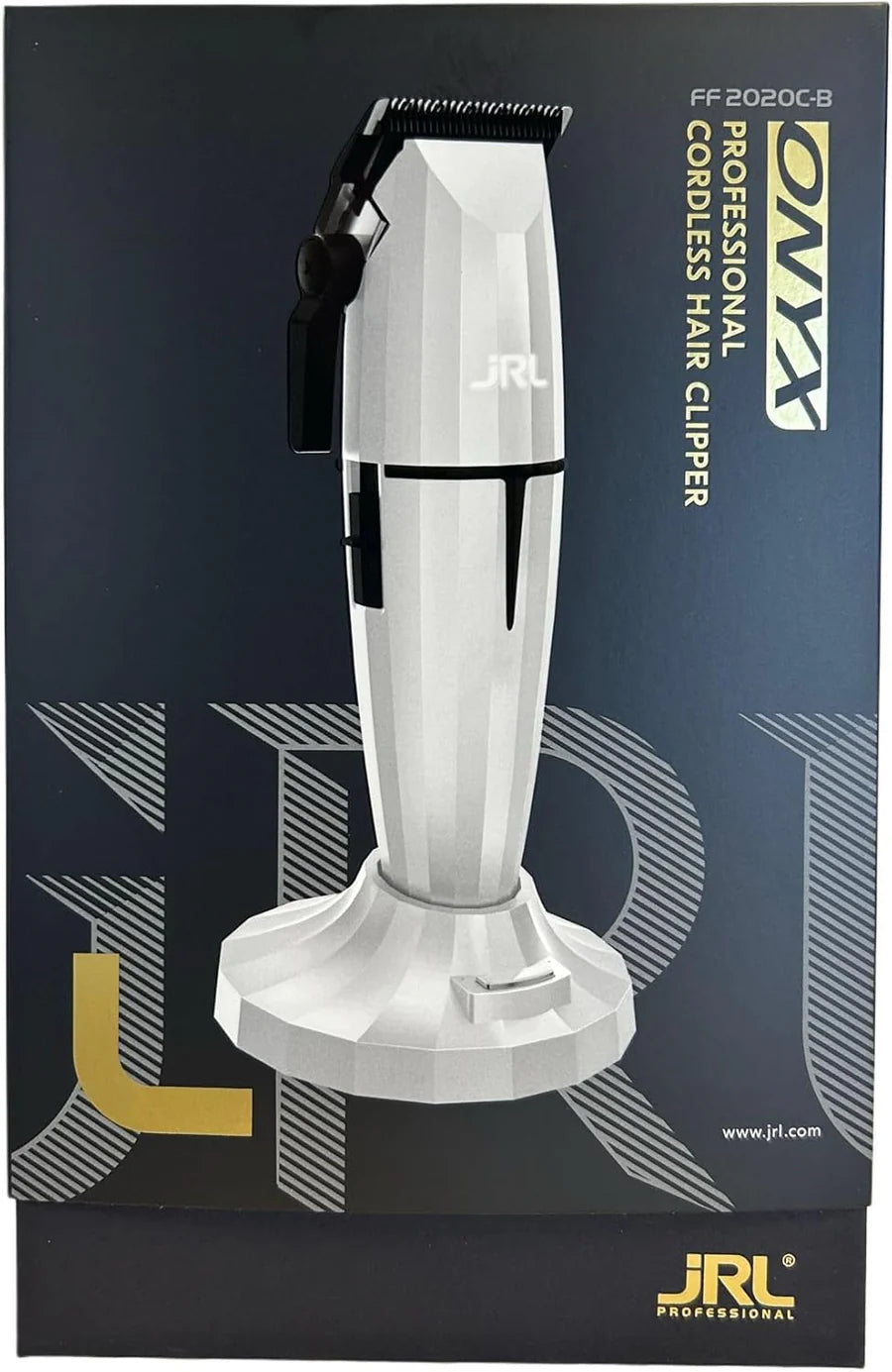 JRL Professional Ghost Cordless Hair Clipper - White (2020C-W)