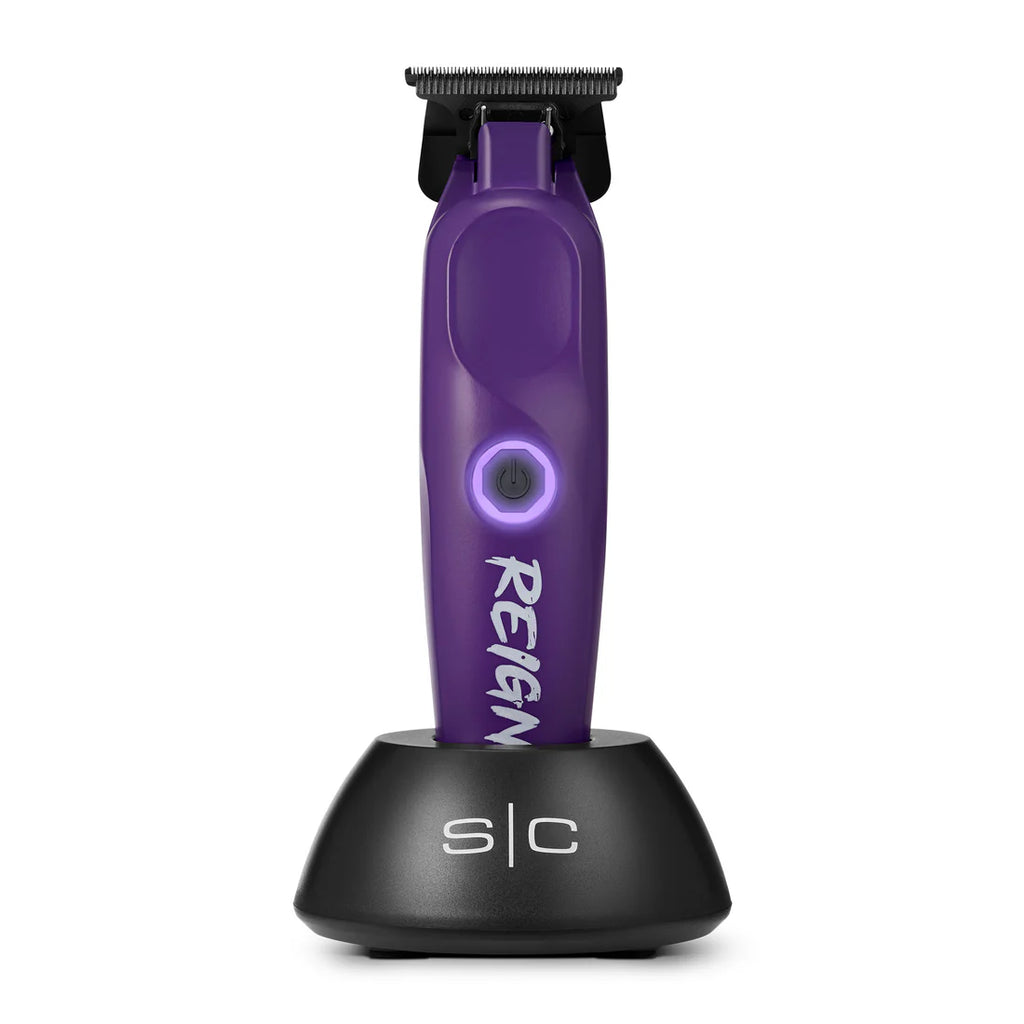 StyleCraft Reign EON Digital Brushless Motor Cordless Clipper - Purple (SC620P)