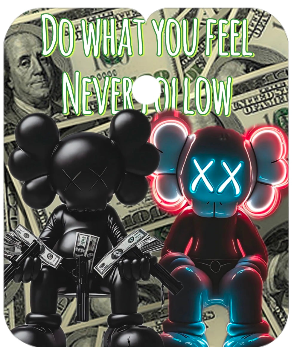 Capa de Barbero Premium Impermeable jd cape DWYFNF kaws edition round 1 1/3